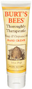 Burts Bees Thoroughly Therapeutic Honey & Grapeseed Oil Hand Creme
