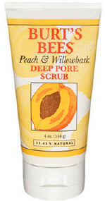Burts Bees Peach & Willowbark Deep Pore Scrub