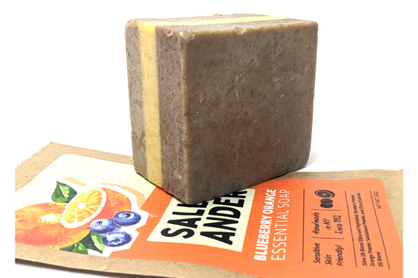 Sallye Ander Blueberry Orange Soap Essential Soap