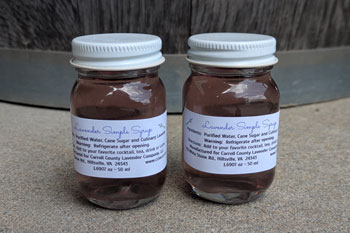 Homemade Lavender Syrup