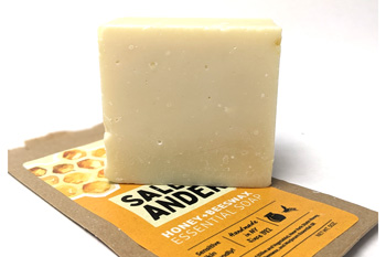 Sallye Ander Honey + Beeswax Soap Essential Soap