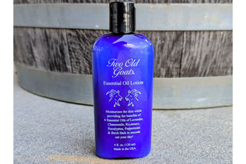 Two Old Goats Essential Oil Body Lotion 2oz.