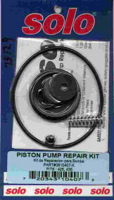 Solo Piston Pump Repair Kit