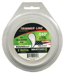 MaxPower Roundcut Residential Trimmer Line