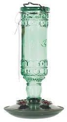 Woodstream 8108-2 Glass Bottle Hummingbird Feeder Large