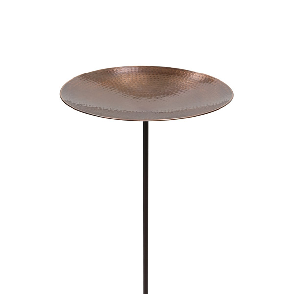 Achla BCB-01-S Burnt Copper Birdbath With Stake