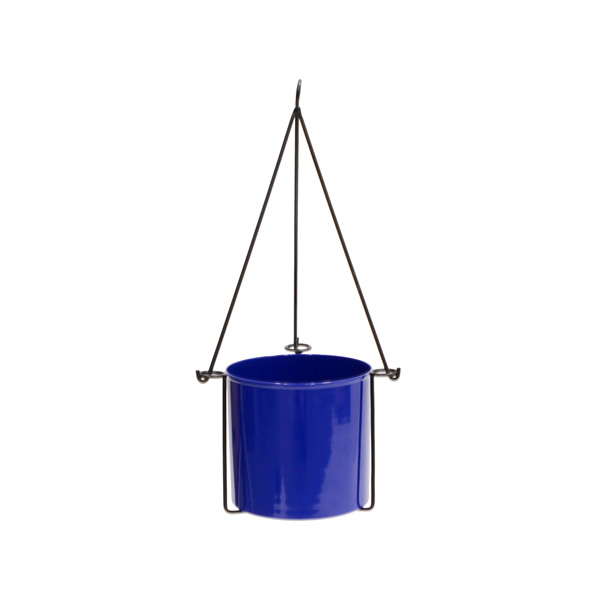 Achla BH-03-62FB Vera Hanging Planter With French Blue Pot