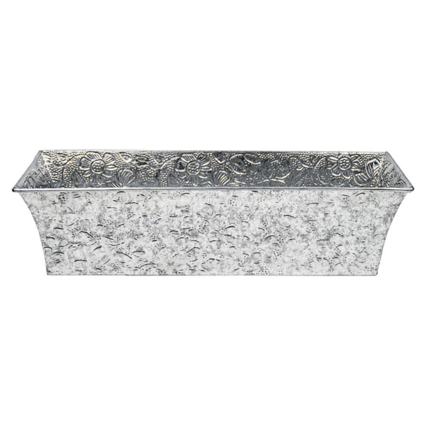 Achla C-04 Embossed  Flower Box