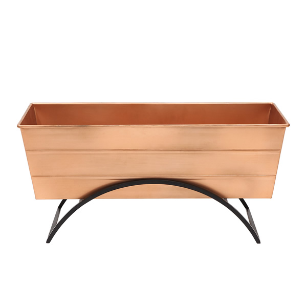 Achla C-20C-S Copper Odette Stand With Medium Flower Box