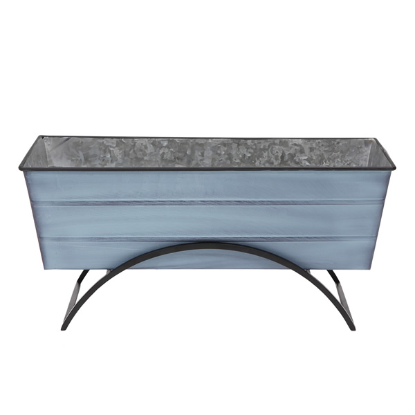 Achla C-20NB-S Blue Odette Stand With Medium Flower Box