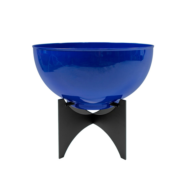 Achla FBC-57-61FB Norma II Planter With French Blue Bowl