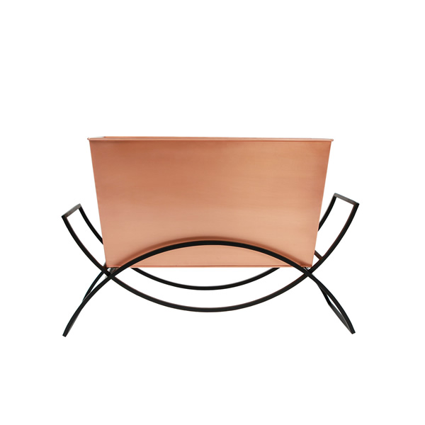 Achla FBC-62-10C Odile Planter With Copper Plated Flower Box