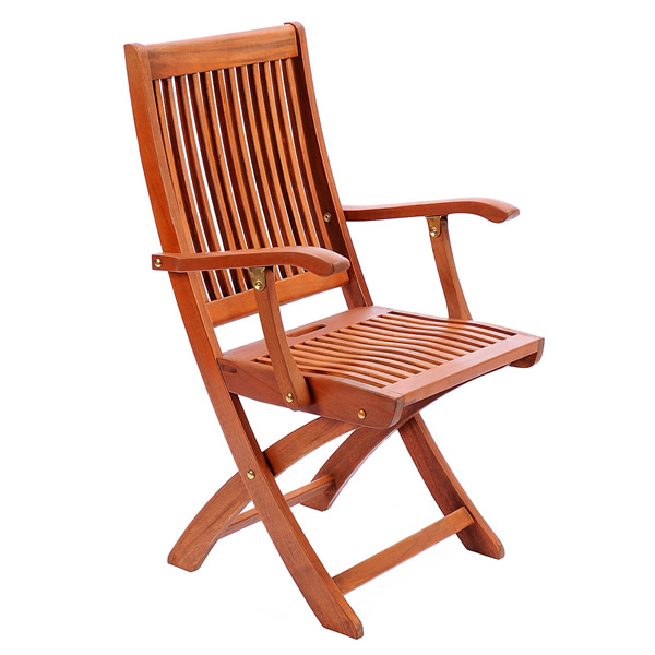 Achla OFC-02-P Folding Chair With Arms