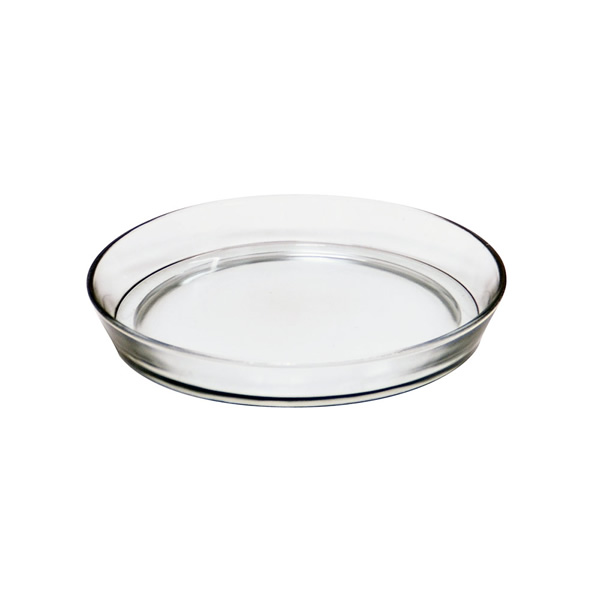 Achla TRY-01 9 Inch Round Glass Tray