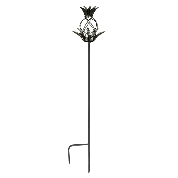 Achla VF-01-S Black Pineapple Lantern With Stake