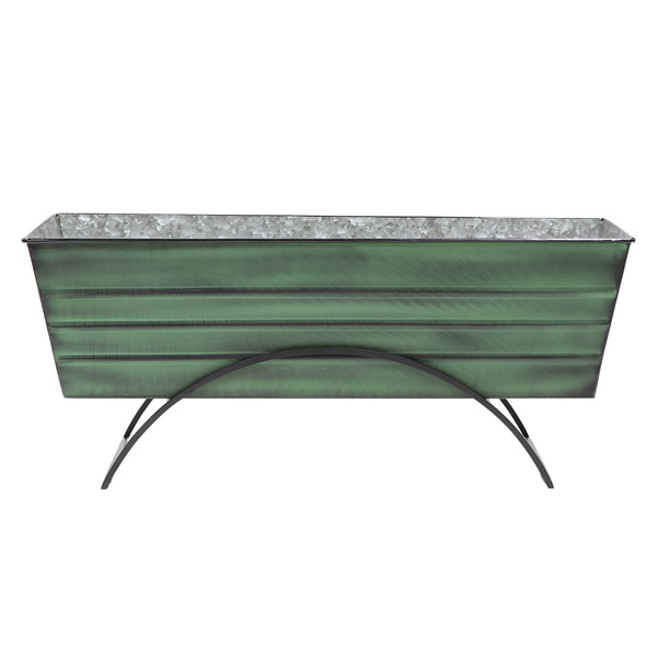 Achla VFB-06-S Green Odette Stand With Large Flower Box