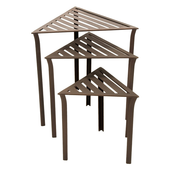 Achla WTN-01 Triangular Nesting Tables Set