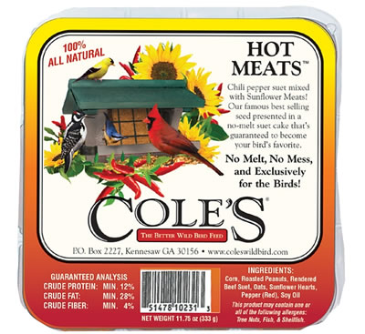 Coles Hot Meats HMSU Suet Cake