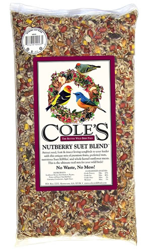 Coles Nutberry Suet Blend NB10 Blended Bird Seed