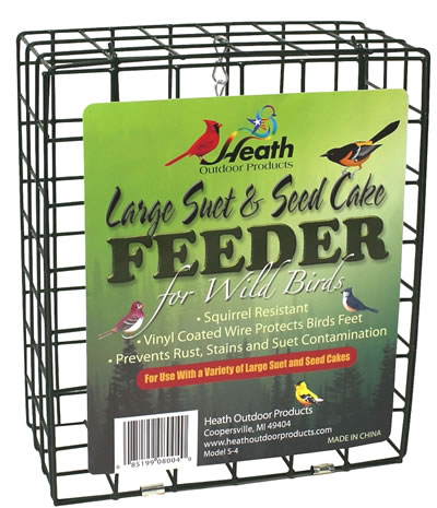 Heath S-4 Large Suet Feeder