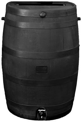 RTS Black Rain Barrel