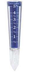 Taylor 2702N Clear Vu Rain and Sprinkler Gauge