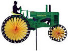 Premier Designs John Deere Vintage Tractor Wind Spinner