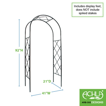 Achla ARB-30G Lattice Arbor I