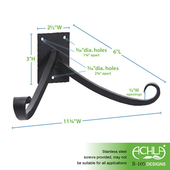 Achla B-105 Lodge Y Bracket