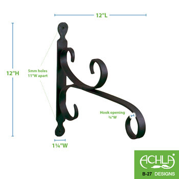 Achla B-27 Small All Purpose Bracket