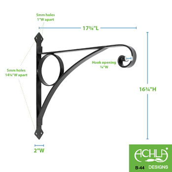 Achla B-44 Small Corona Bracket