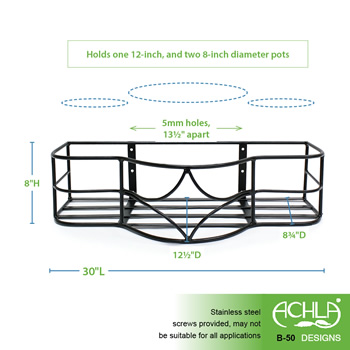 Achla B-50 Argyle Window Box