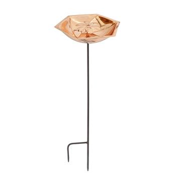 Achla BB-07-S Copper Bee Fountain and Birdbath With Stake