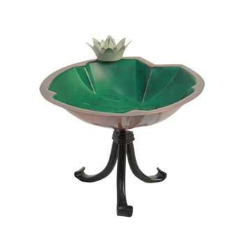 Achla BB-10-TR Lilypad Birdbath With Tripod Stand