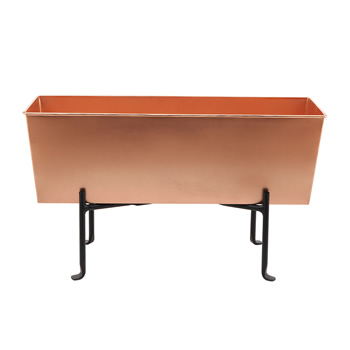 Achla C-09C-S1 Copper Flower Box With Folding Stand