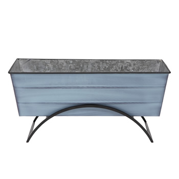 Achla C-20NB-S Blue Odette Stand With Medium Flower Box