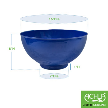 Achla C-60FB Small French Blue Bowl