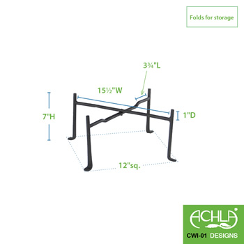 Achla CWI-01 Folding Tabletop Stand