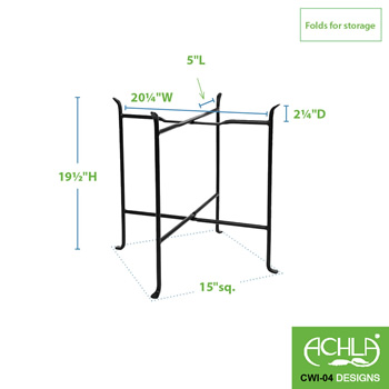 Achla CWI-04 Short Floor Stand