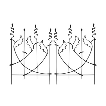 Achla DFS-08-2 Acanthus Fence Trellis