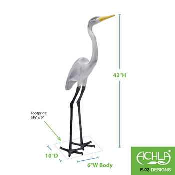 Achla E-02 Great Egret I