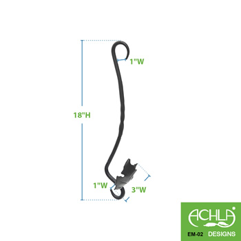 Achla EM-02-2 18 Inch Maple Leaf Extender