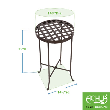 Achla FB-23 25 Inch Flowers Plant Stand