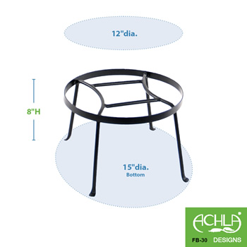 Achla FB-30 Argyle 8 Inch Plant Stand I