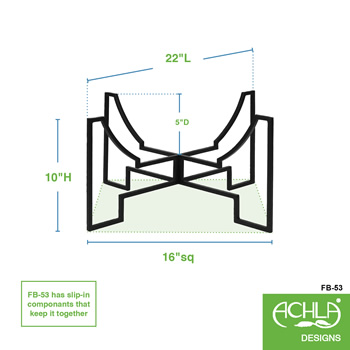 Achla FB-53 Jane Plant Stand II