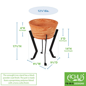 Achla FB-58-S Denise Planter II