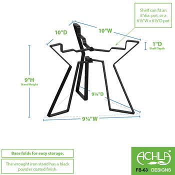 Achla FB-63 Florence Plant Stand