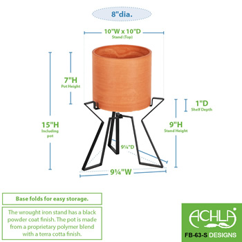 Achla FB-63-S Florence Planter