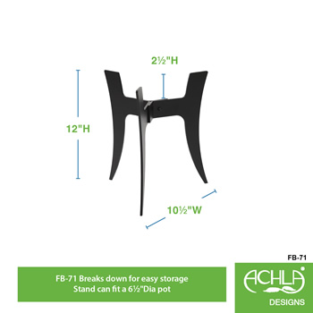 Achla FB-71 Ibex I Plant Stand