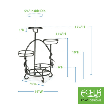 Achla FC-05 Cascading Plant Stand